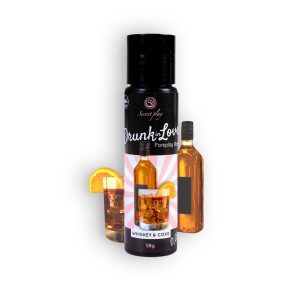 BÁLSAMO LUBRIFICANTE SABOR UÍSQUE COLA DRUNK IN LOVE SECRET PLAY 60ML - Image 1