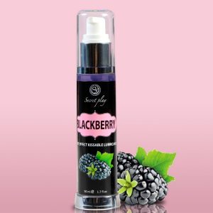 LUBRIFICANTE DE EFEITO CALOR COM SABOR A AMORA 50 ML SECRET PLAY - Image 1