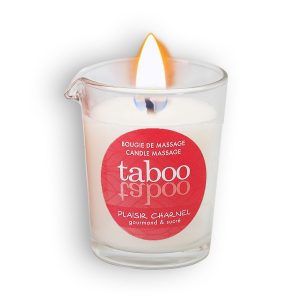 VELA DE MASSAGEM TABOO PARA MULHER PLAISIR CHARNEL 60GR - Image 1