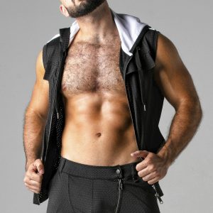 COLETE LOOK AT HARDER HOODY BRANCO LOCKER GEAR - Image 6