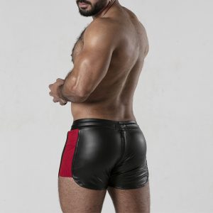 CALÇÃO PERNEIRA 2 WAY ZIPPER CONTRAST SHORT VERMELHO LOCKER GEAR - Image 3