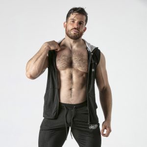 COLETE HOODY BRANCO LOCKER GEAR - Image 5