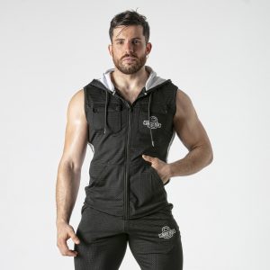 COLETE HOODY BRANCO LOCKER GEAR - Image 7