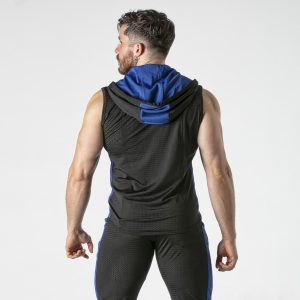 COLETE HOODY AZUL LOCKER GEAR - Image 2