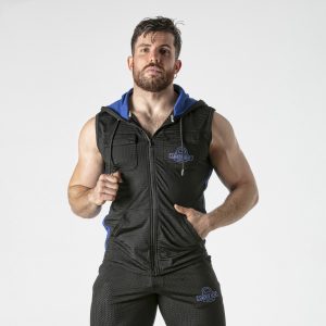COLETE HOODY AZUL LOCKER GEAR - Image 3