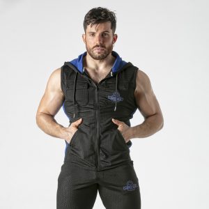 COLETE HOODY AZUL LOCKER GEAR - Image 8