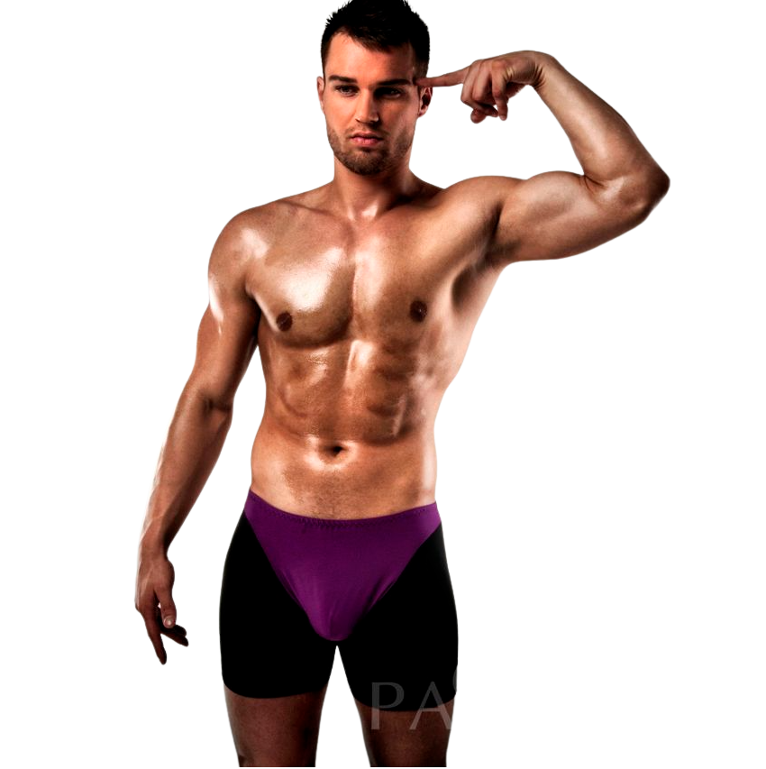 BOXERS EROTIC (LILÁS E PRETO) | S/M