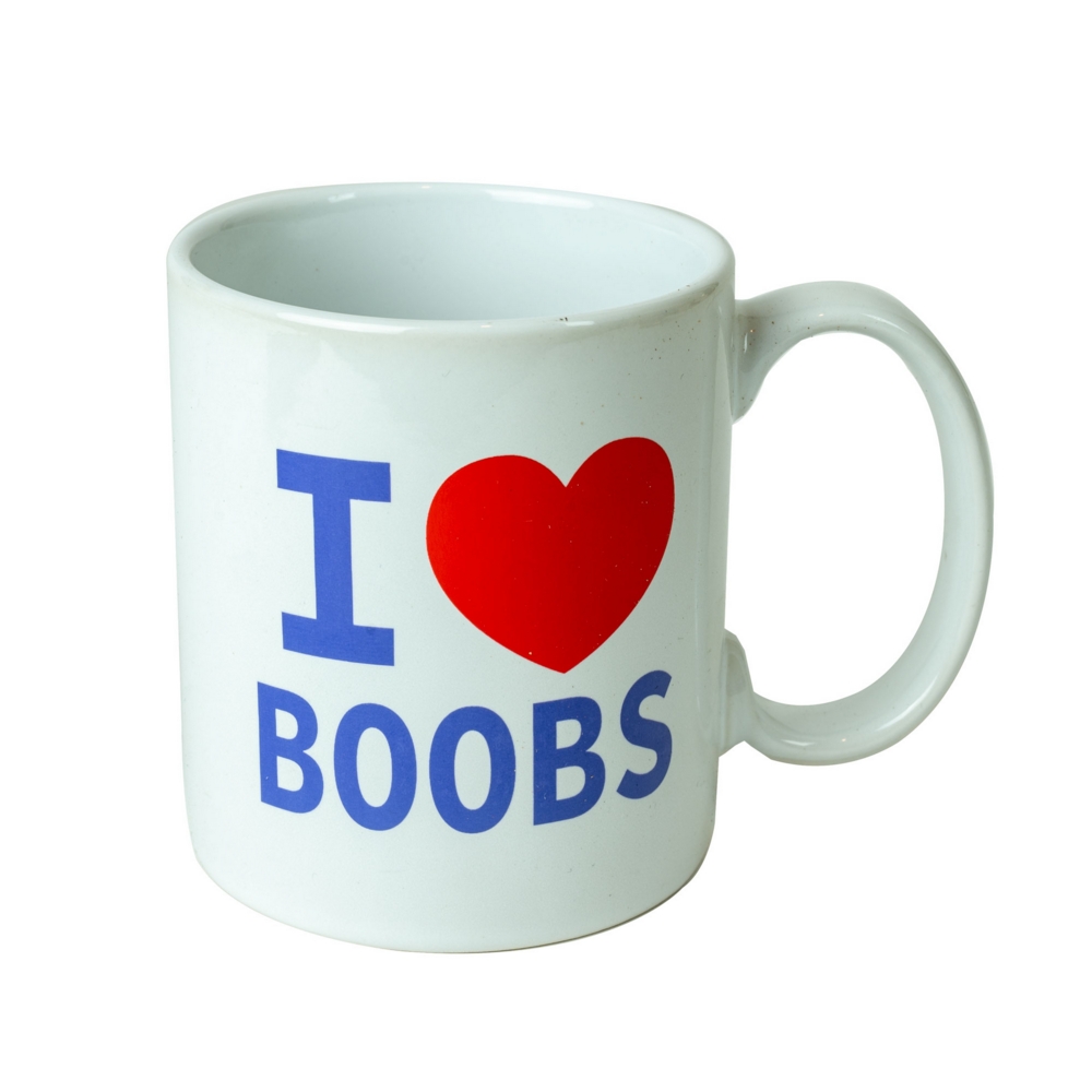 CANECA -I LOVE BOOBS