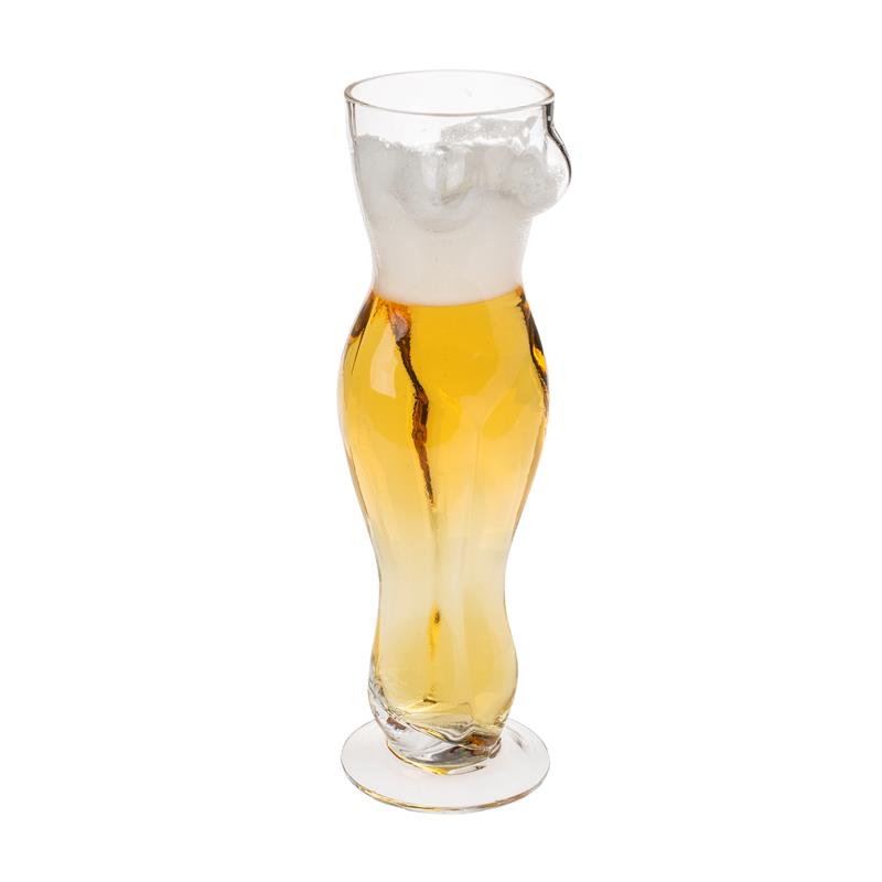 COPO DE CERVEJA CORPO FEMININO (EM VIDRO) | 500ML
