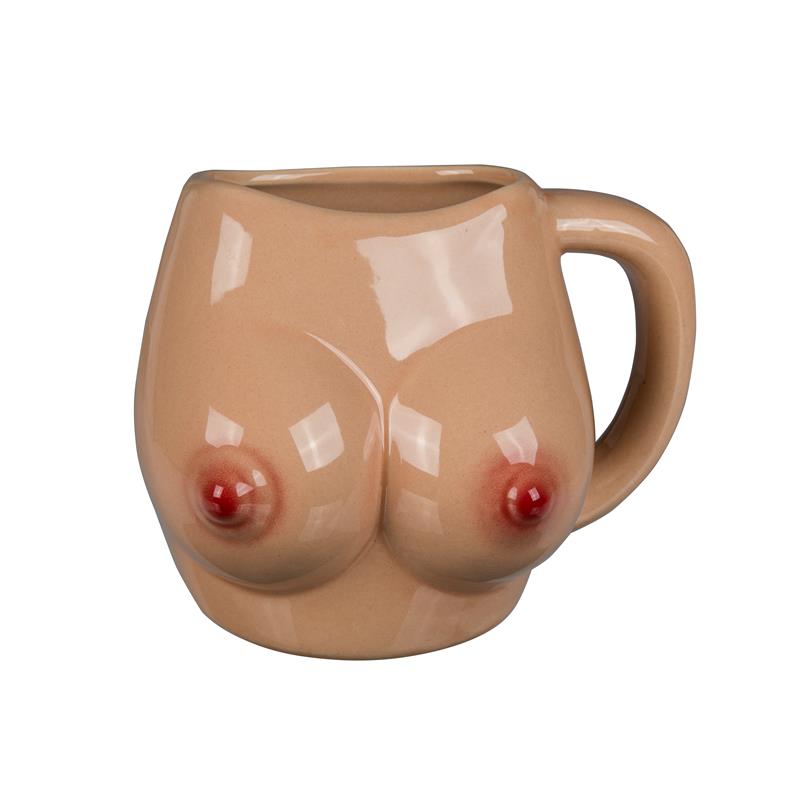 CANECA COM PEITOS (DE CERÂMICA)