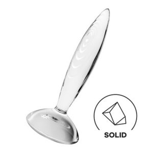 DILDO DE VIDRO SPARKLING CRYSTAL TRANSPARENTE SATISFYER - Image 6