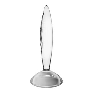 DILDO DE VIDRO SPARKLING CRYSTAL TRANSPARENTE SATISFYER - Image 4
