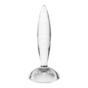 DILDO DE VIDRO SPARKLING CRYSTAL TRANSPARENTE SATISFYER - Image 5