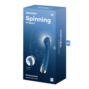 VIBRADOR SPINNING G-SPOT 1 AZUL SATISFYER - Image 2