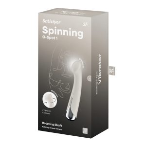 VIBRADOR SPINNING G-SPOT 1 BEGE SATISFYER - Image 2