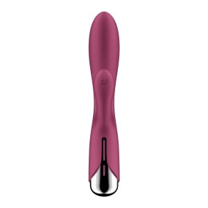 VIBRADOR SPINNING RABBIT 1 VERMELHO SATISFYER - Image 4