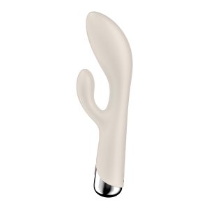 VIBRADOR SPINNING RABBIT 1 BEGE SATISFYER - Image 4