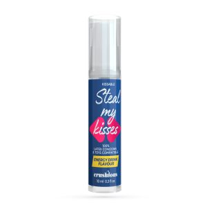GEL LUBRIFICANTE STEAL MY KISSES COM SABOR A BEBIDA ENERGÉTICA CRUSHIOUS 10ML - Image 1