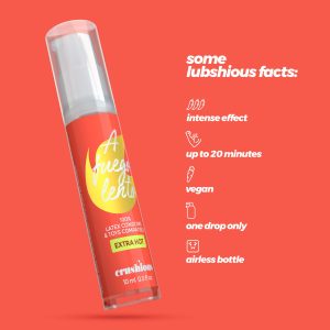 GEL LUBRIFICANTE A FUEGO LENTO DE EFEITO CALOR CRUSHIOUS 10ML - Image 6
