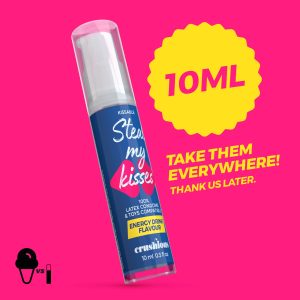 GEL LUBRIFICANTE STEAL MY KISSES COM SABOR A BEBIDA ENERGÉTICA CRUSHIOUS 10ML - Image 7