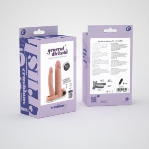 MANGA REALISTA PARA PÉNIS COM DILDO EXTRA GENERAL DICKOBI CRUSHIOUS - Image 9