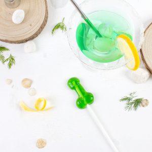 CHUPA CHUPA FORMA DE PÉNIS COM SABOR A CAIPIRINHA SECRET PLAY - Image 2