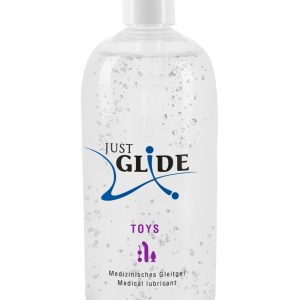 LUBRIFICANTE À BASE DE ÁGUA JUST GLIDE PARA BRINQUEDOS 500ML - Image 1