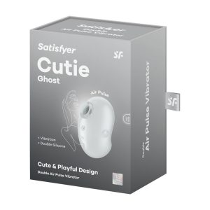 VIBRADOR CUTIE GHOST - AIR PULSE VIBRATOR - BRANCO SATISFYER - Image 3