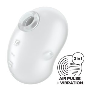 VIBRADOR CUTIE GHOST - AIR PULSE VIBRATOR - BRANCO SATISFYER - Image 7
