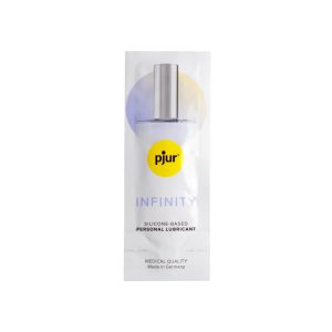 PJUR INFINITY LUBRIFICANTE PESSOAL À BASE DE SILICONE 1,5 ML - Image 1