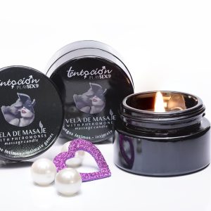 VELA COM FEROMONAS AROMA JOGOS ÍNTIMOS 20ML TENTACIÓN PLAY SEX - Image 2