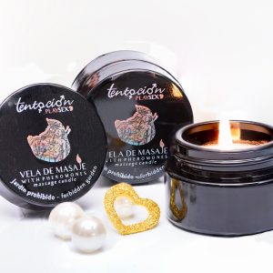 VELA COM FEROMONAS AROMA JARDIM PROIBIDO 20ML TENTACIÓN PLAY SEX - Image 3