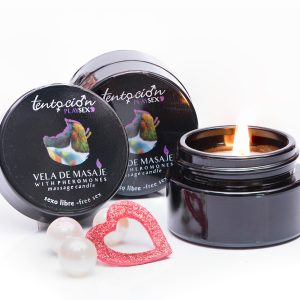 VELA COM FEROMONAS AROMA SEXO LIVRE 20ML TENTACIÓN PLAY SEX - Image 3