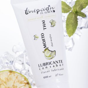 LUBRIFICANTE COM SABOR A MOJITO THAI 80ML TENTACIÓN PLAY SEX - Image 1