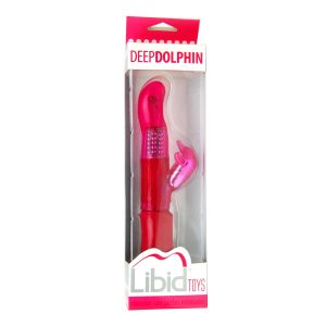 VIBRADOR DEEP DOLPHIN VERMELHO LIBID TOYS - Image 3
