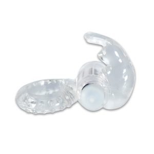 ANEL VIBRATÓRIO CONEJILLO TRANSPARENTE LIBID TOYS - Image 3