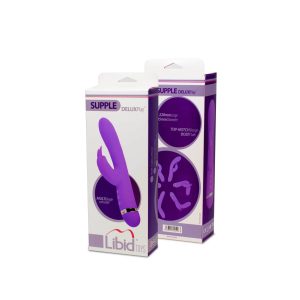VIBRADOR RABBIT SUPPLE DELUX PLAY ROXO LIBID TOYS - Image 3
