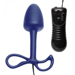 PLUG ANAL COM VIBRAÇÃO E COMANDO ASTRAL QUATTRO 4 SPEED MASTER SERIES
