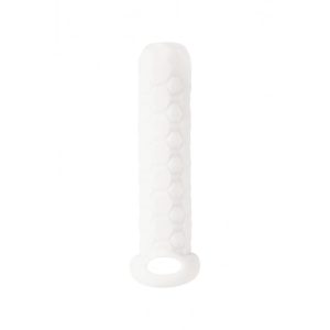 MANGA COM EXTENSÃO PARA O PÉNIS HOMME LONG BRANCO LOLA GAMES 9-12CM - Image 4