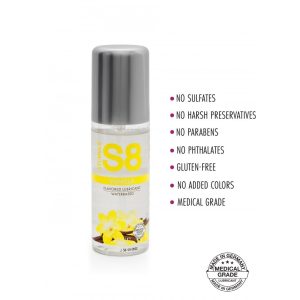 LUBRIFICANTE À BASE DE ÁGUA COM SABOR A BAUNILHA S8 STIMUL8 125ML - Image 3