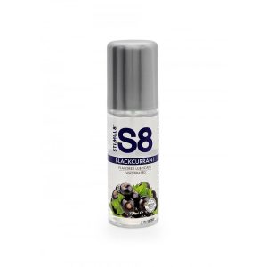 LUBRIFICANTE À BASE DE ÁGUA COM SABOR A GROSELHA NEGRA S8 STIMUL8 125ML - Image 1