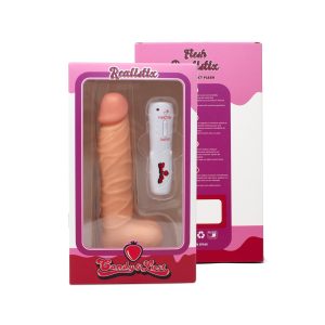 VIBRADOR REALISTA VIBE REALISTIX 10V - MOD.3 - 22CM CANDY LUST - Image 3