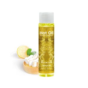 ÓLEO DE MASSAGEM COM EFEITO CALOR TARTE DE LIMÃO HOT OIL NUEI 100ML - Image 3