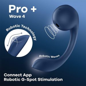 ESTIMULADOR PRO+ WAVE 4 CONNECT APP AZUL SATISFYER - Image 9