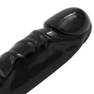 DILDO DUPLO JR. VEINED DOUBLE HEADER 12'' PRETO - Image 3