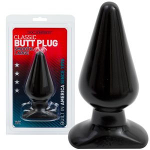 PLUG ANAL DOC JOHNSON CLASSIC BUTT PLUG PRETO LARGE - Image 2