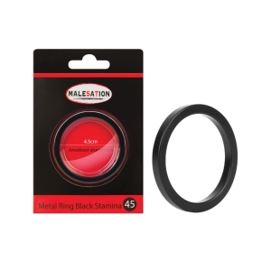 MALESATION - ANEL PENIANO METAL RING BLACK STAMINA - Image 3