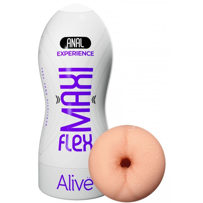 ALIVE - MASTURBADOR MAXI FLEX ANAL | TAMANHO L