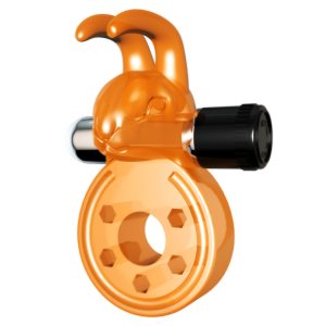 ANEL PARA O PÉNIS COM VIBRAÇÃO SEX PLEASE! BAXTER LARANJA - Image 3
