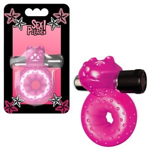 ANEL PARA O PÉNIS COM VIBRAÇÃO SEX PLEASE! MISHA ROSA - Image 2